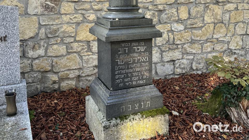 Das Grab von Berek Goldfeier auf dem Jüdischen Friedhof in Regensburg Bild: Stefanie Kraus
