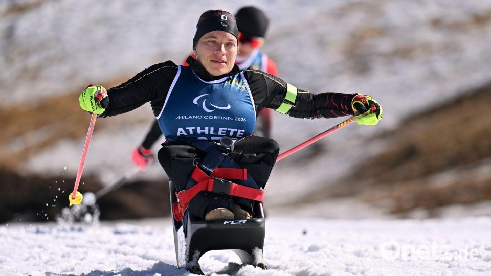 Anja Wicker blickt mit etwas Sorge auf die Bedingungen. Bild: Martin Schutt/dpa