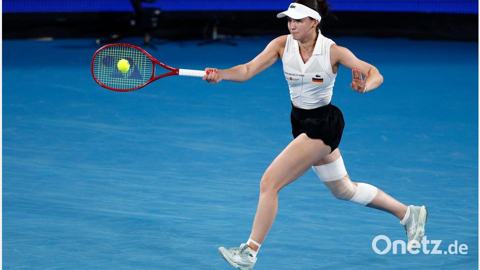 Eva Lys musste wegen ihrer Knieverletzung auch in Indian Wells pausieren. Bild: Mark Evans/AAP/dpa