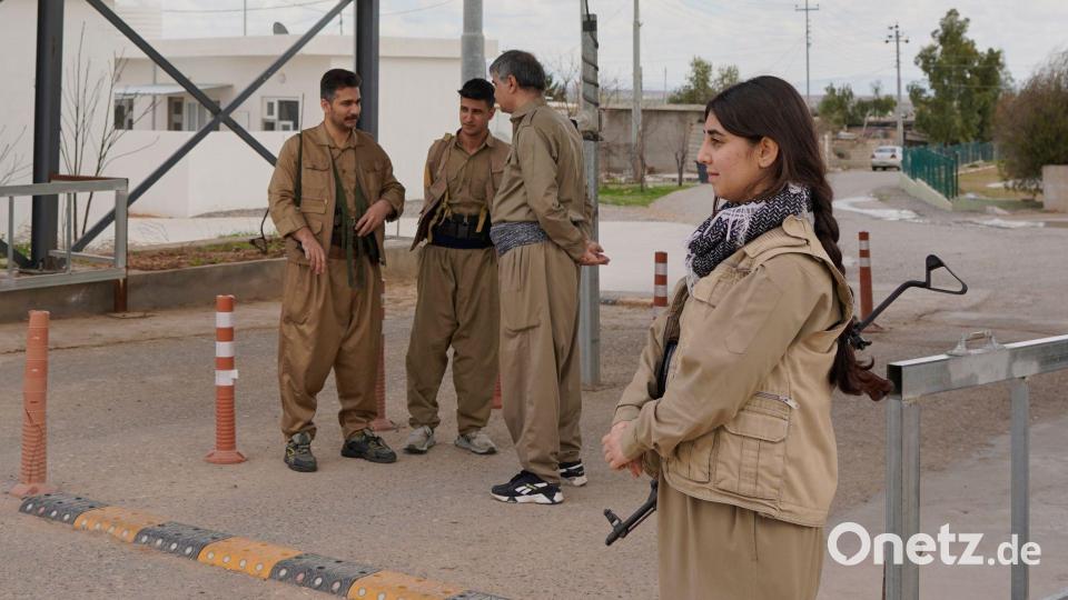 Der Iran greift auch kurdische Gruppen im benachbarten Irak an. Bild: Rashid Yahya/AP/dpa