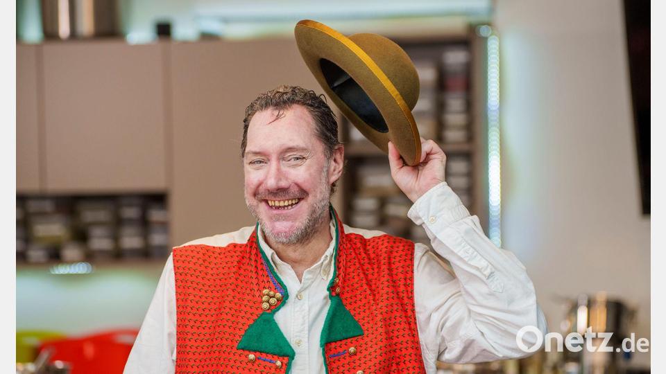 Musik spielte für den Fernsehkoch Mirko Reeh nach eigener Aussage schon immer in seinem Leben eine große Rolle. Bild: Andreas Arnold/dpa