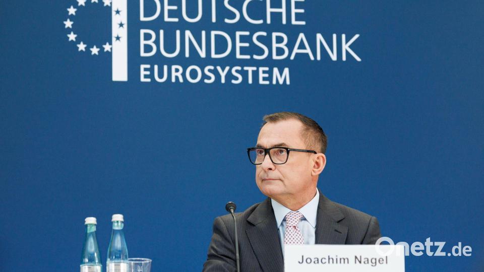 Bundesbank-Präsident Nagel muss einen Verlust von 8,6 Milliarden Euro verkünden. Bild: Hannes P. Albert/dpa