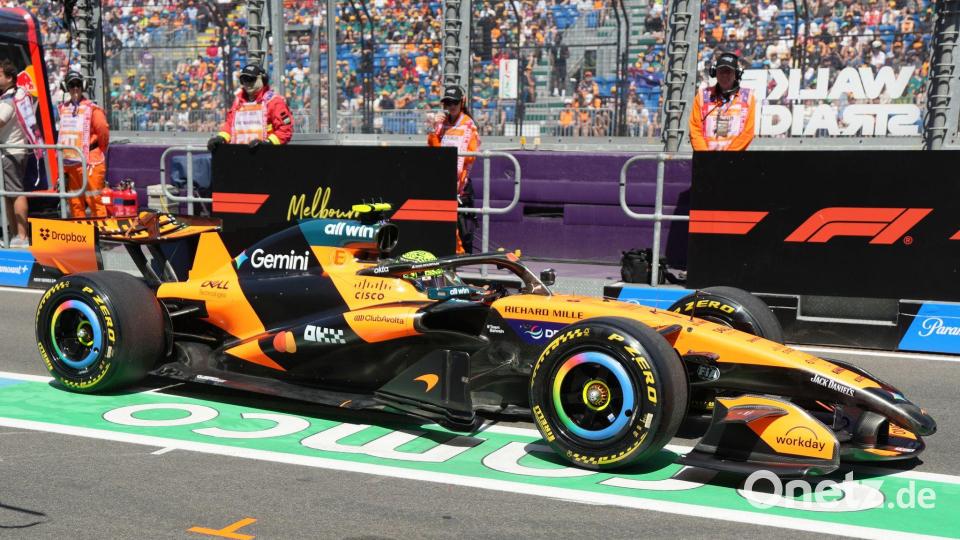 Lando Norris will seinen WM-Titel verteidigen. Bild: Asanka Brendon Ratnayake/AP/dpa