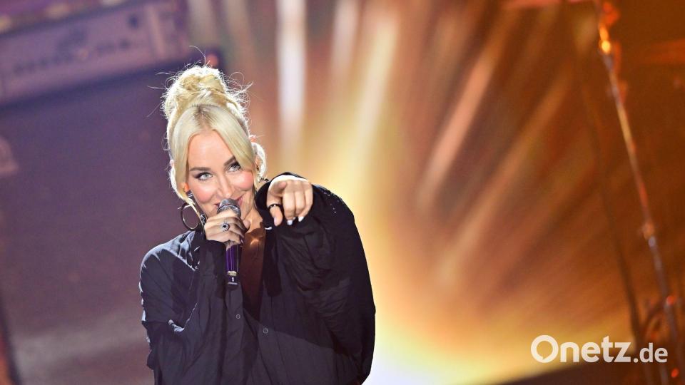 Sarah Connor macht in „Interstellar“ gemeinsame Sache mit Sido. Archivbild: Sebastian Christoph Gollnow/dpa-Pool/dpa