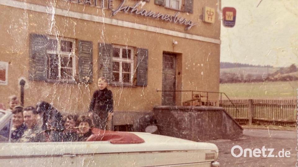 Ein Bild aus den 1960er Jahren. Damals hieß das Gasthaus "Café Johannesberg". Archivbild: Hans Schuller