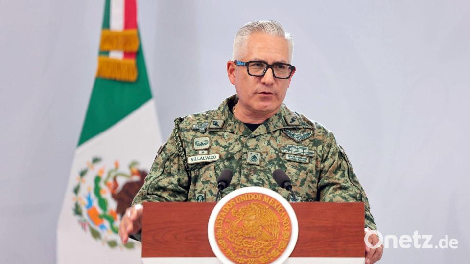 General Román Villalvazo ist für die WM-Sicherheit zuständig: Mexiko will mit einem umfassenden Plan die Besucher schützen. Bild: -/Presidencia de México/dpa
