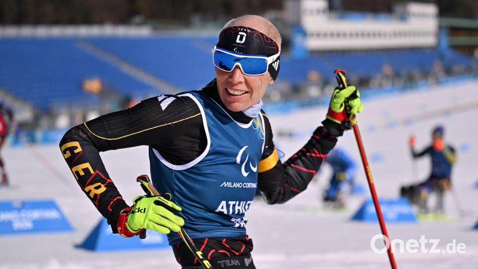 Andrea Eskau möchte ihre neunten Spiele genießen. Bild: Martin Schutt/dpa