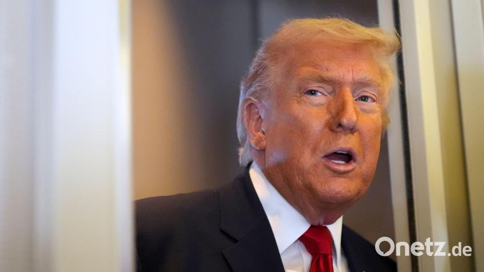 Trumps Zorn richtet sich wieder gegen Großbritannien. (Archivbild) Bild: Mark Schiefelbein/AP/dpa