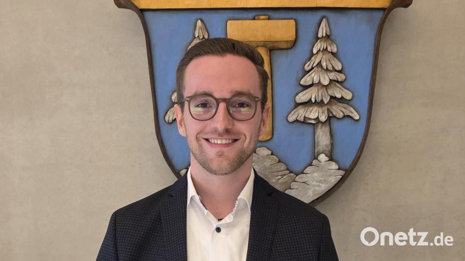 Der mit Abstand jüngste Bürgermeister im Landkreis Tirschenreuth: Der 25-jährige Adrian Käß (CSU) ist der neue Bürgermeister von Friedenfels. Archivbild: bsc