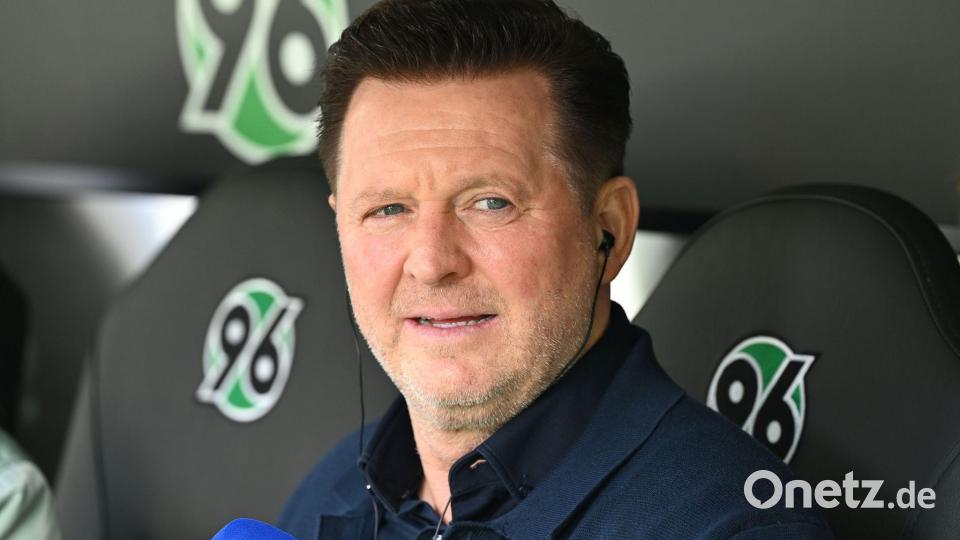 Hannovers Trainer Christian Titz sah einen schwachen Auftritt seines Teams. Bild: Carmen Jaspersen/dpa