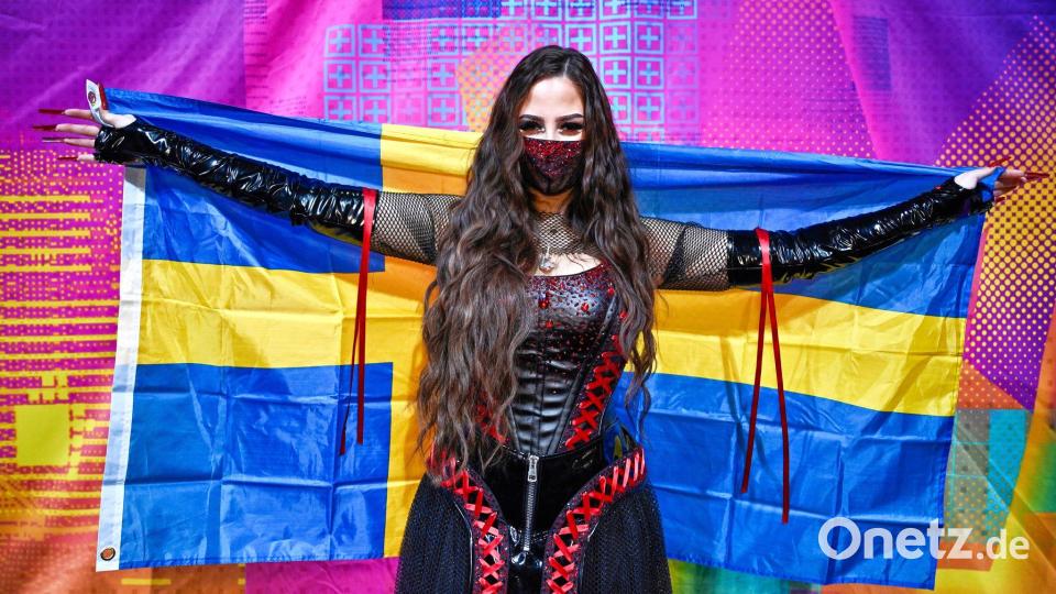 Felicia wird Schweden beim ESC vertreten. Bild: Christine Olsson/TT News Agency/AP/dpa
