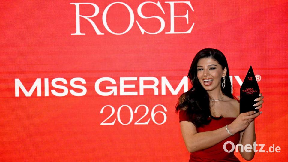 Die neue „Miss Germany“. Bild: Felix Hörhager/dpa