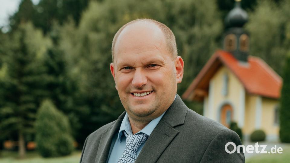 Thomas Kleber (CSU) hat die Bürgermeisterwahl in Eslarn gewonnen. Bild: Lukas Frey/KreativMal1