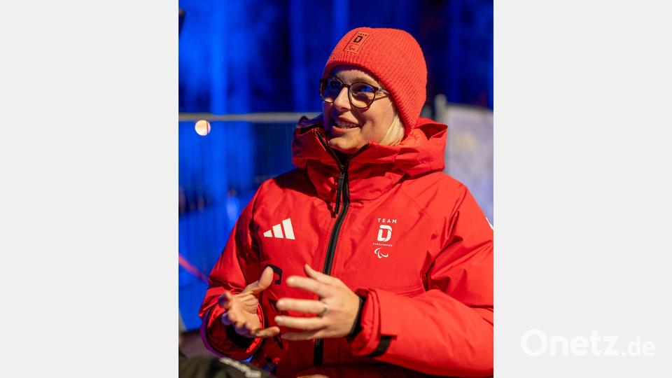 Wirbt in Italien für die Spitzensportagentur: Christiane Schenderlein. Bild: Philipp von Ditfurth/dpa