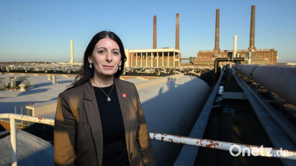 In Wolfsburg aufgewachsen, heute eine der einflussreichsten Arbeitnehmervertreterinnen der deutschen Industrie: Daniela Cavallo. Bild: Julian Stratenschulte/dpa