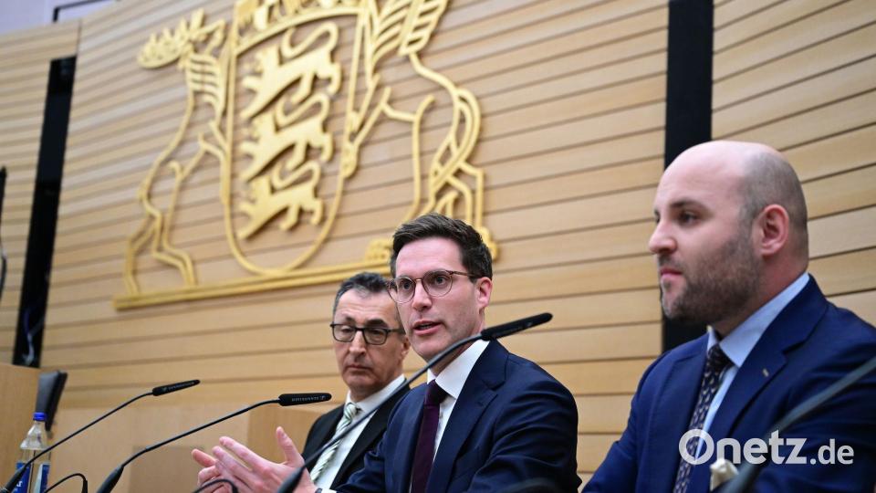 Im Landtag dürfte die AfD nun stärkste Oppositionskraft werden. Bild: Bernd Weißbrod/dpa