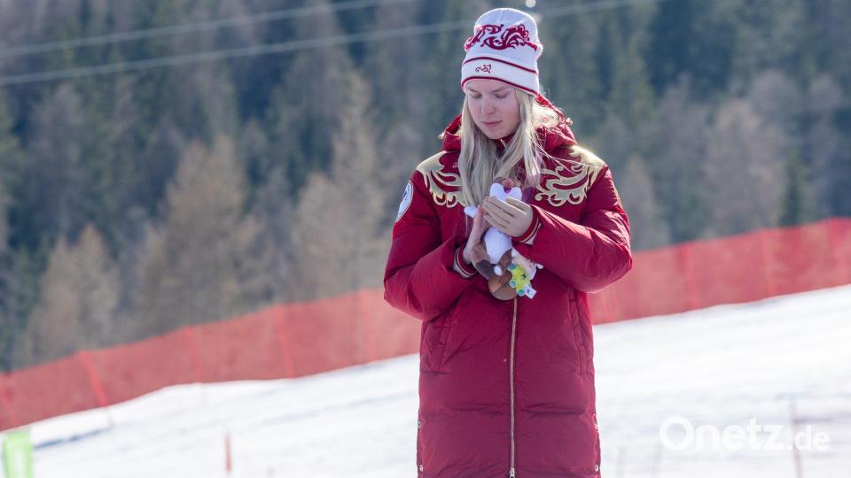 Nach Bronze nun Gold für Russland: Warwara Worontschichina. Bild: Philipp von Ditfurth/dpa