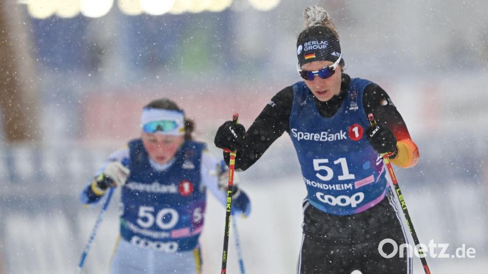 Kathrin Marchand 2025 bei der Weltmeisterschaft. (Archivbild) Bild: Hendrik Schmidt/dpa