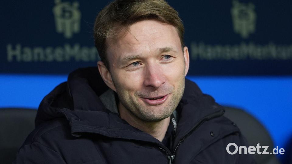 Simon Rolfes freut sich auf das Spiel und das Wiedersehen mit Kai Havertz. Bild: Marcus Brandt/dpa