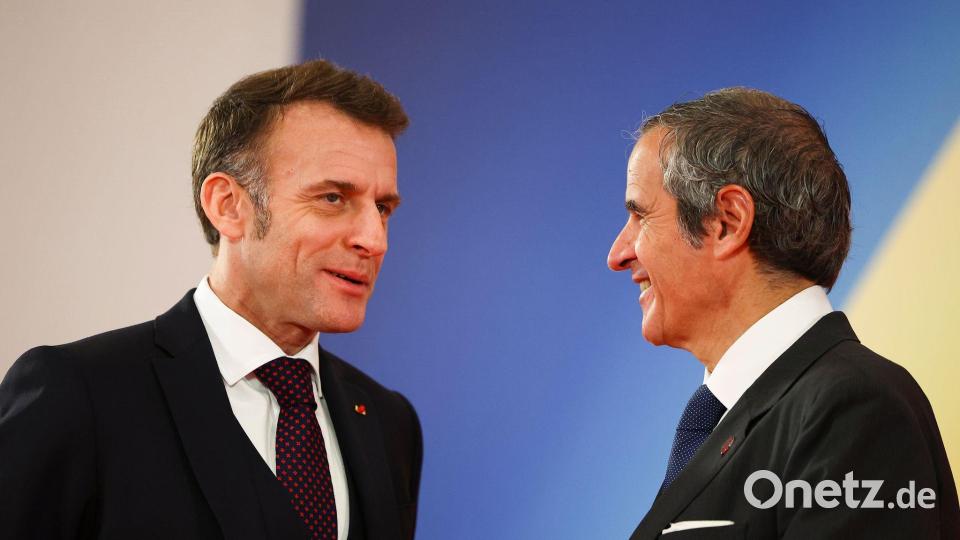 Frankreich setzt stark auf den Ausbau der Atomkraft. Bild: Abdul Saboor/Pool Reuters via AP/dpa