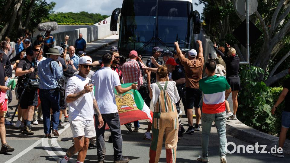 Irans Fußballerinnen nahmen zuletzt am Asien Cup in Australien teil. Bild: Russell Freeman/AAP/dpa