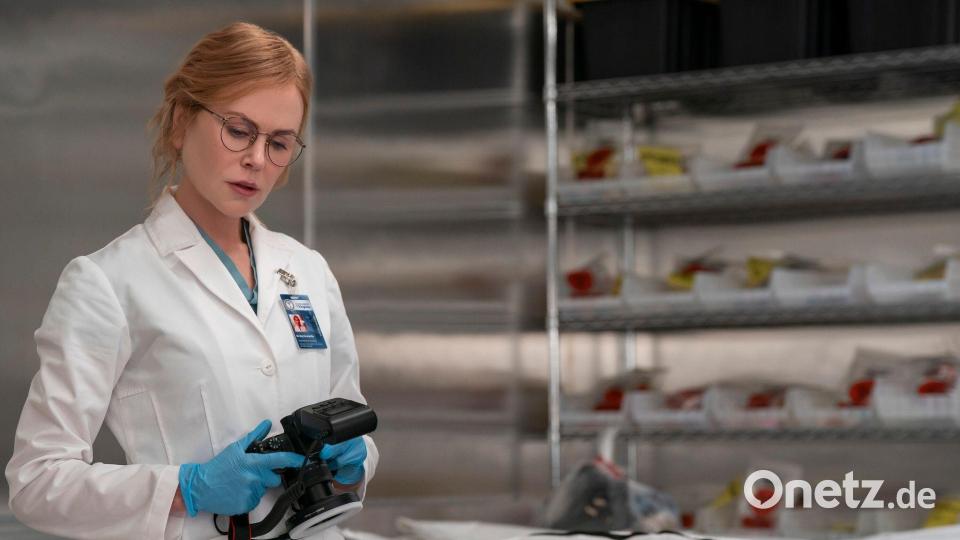 Nicole Kidman spielt Kay Scarpetta. Bild: -/Amazon MGM Studios/dpa