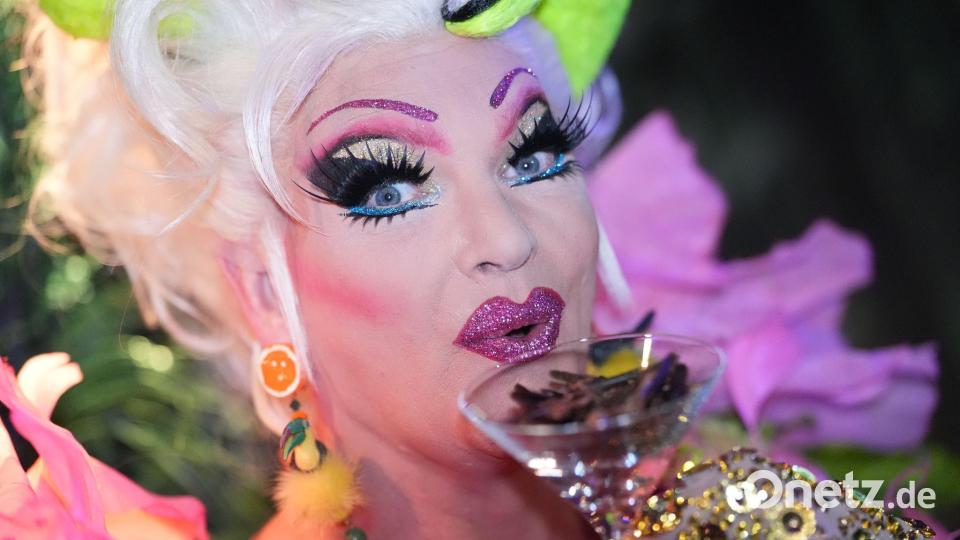 Dragqueen Olivia Jones eröffnet in Hamburg eine Reality-TV-Bar. Bild: Marcus Brandt/dpa