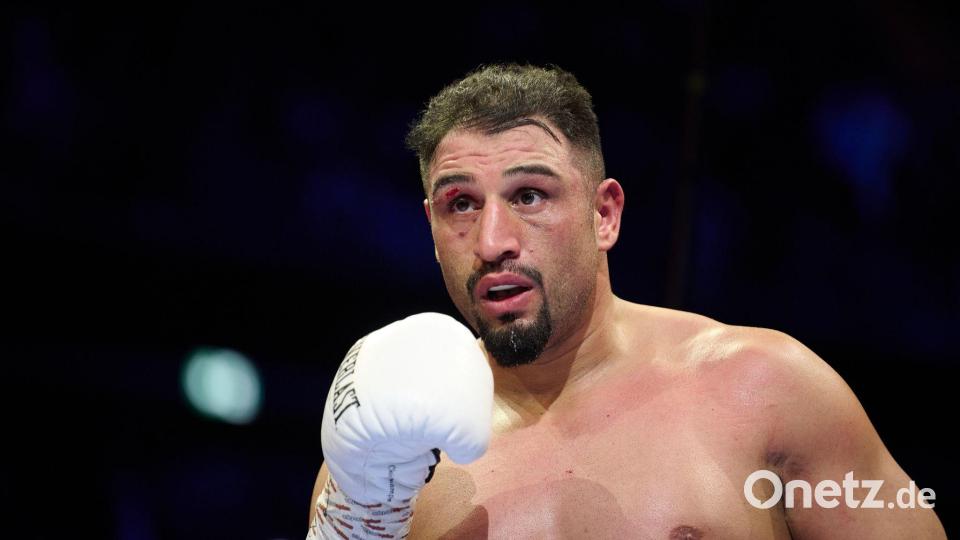 Übt Kritik am ukrainischen Champion Usyk: Schwergewichtsboxer Agit Kabayel. (Archiv) Bild: Bernd Thissen/dpa