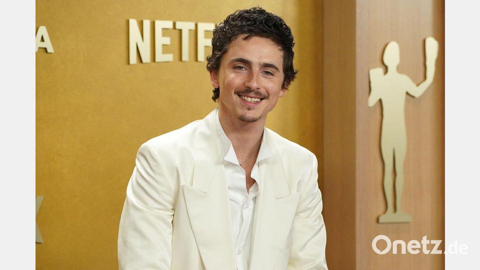 Timothée Chalamet ist für seine Rolle in „Marty Supreme“ erneut für einen Oscar nominiert. (Archivbild) Bild: Jordan Strauss/Invision/AP/dpa