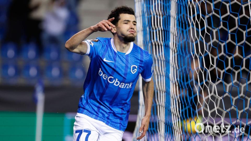 Schütze des 1:0: Zakaria El Ouahdi Bild: Geert Vanden Wijngaert/AP/dpa