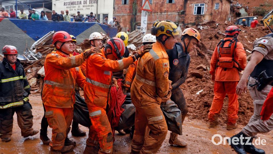 Extreme Regenfälle hatten in der Region schwere Erdrutsche ausgelöst. (Archivbild) Bild: Tânia Rêgo/Agencia Brazil/dpa