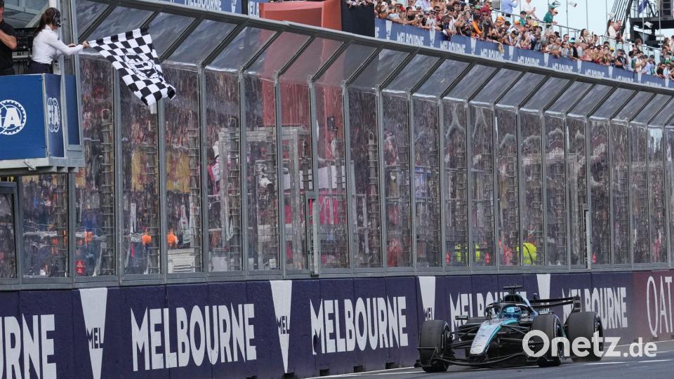 Nach dem Auftaktsieg gilt Mercedes als WM-Favorit. (Archivbild) Bild: Heath McKinley/AP/dpa