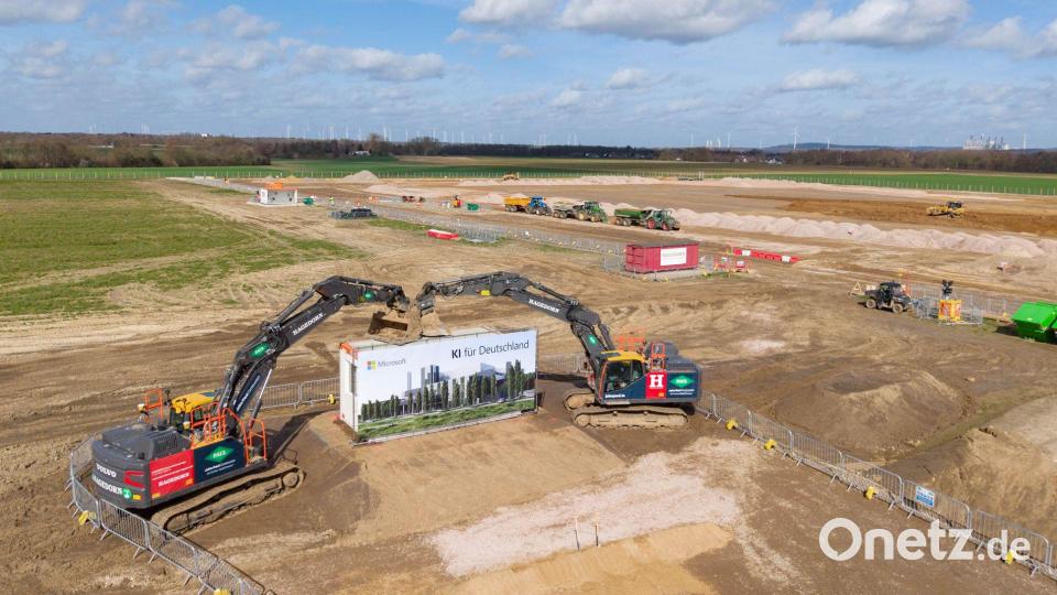 Das Areal in Bergheim ist riesig, im benachbarten Bedburg ist es noch größer. Bild: Benjamin Westhoff/dpa