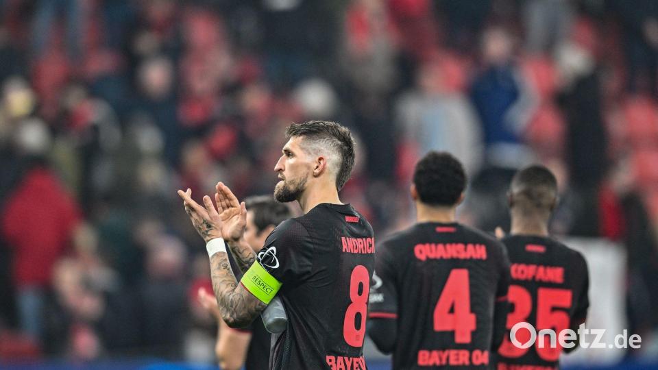 Bayer 04 reist zuversichtlich nach London. Bild: Anke Waelischmiller/dpa