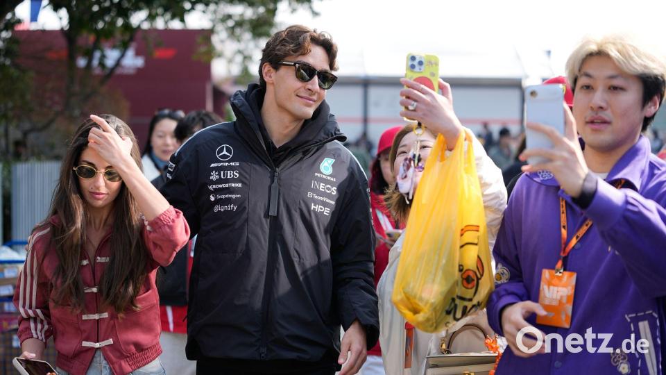 Warnt vor Schnellschüssen: WM-Spitzenreiter George Russell. Bild: Andy Wong/AP/dpa