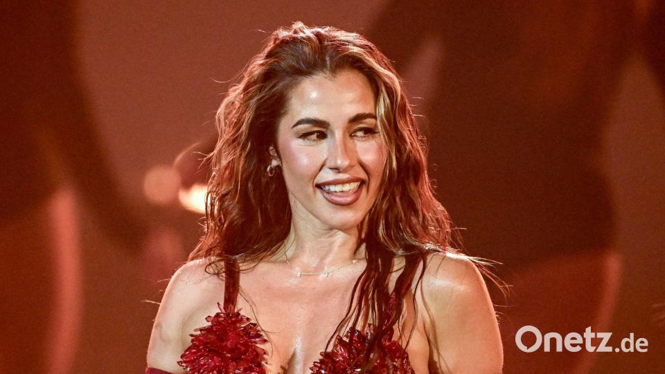 Sarah Engels vertritt Deutschland beim ESC in Wien. (Archivbild) Bild: Britta Pedersen/dpa