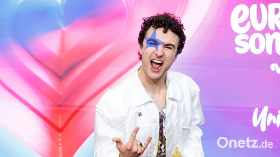 Der Sänger Cosmó nimmt für Österreich am ESC 2026 teil. (Archivbild) Bild: Florian Wieser/APA/dpa