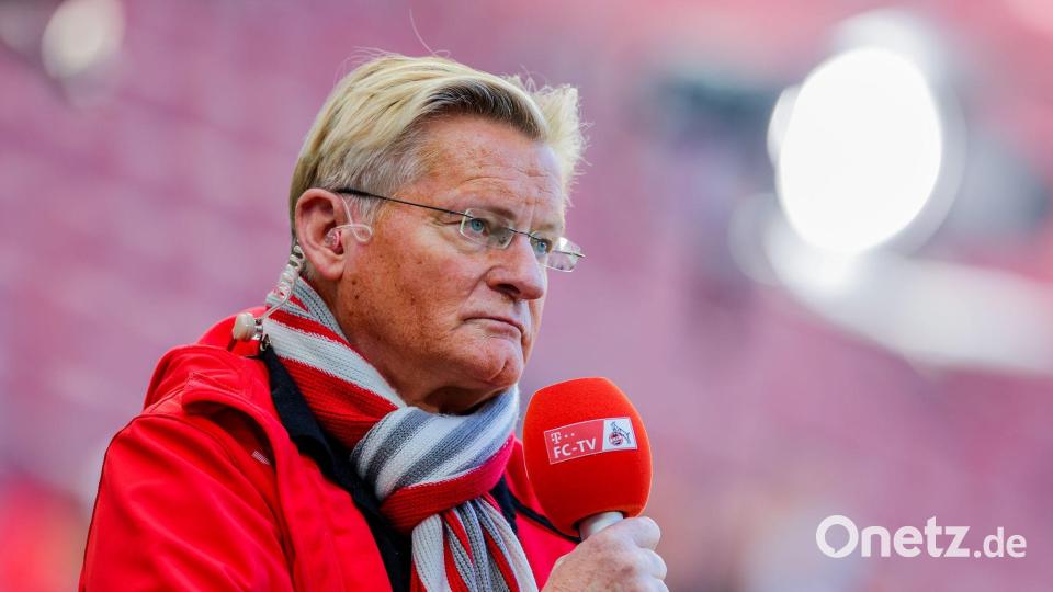 Kölns Stadionsprecher Michael Trippel sorgte zuletzt für einen Eklat. (Archivbild) Bild: Rolf Vennenbernd/dpa