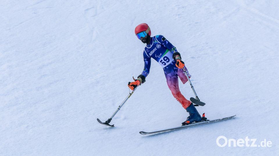 Mann mit Botschaft: Ralf Etienne aus Haiti. Bild: Philipp von Ditfurth/dpa