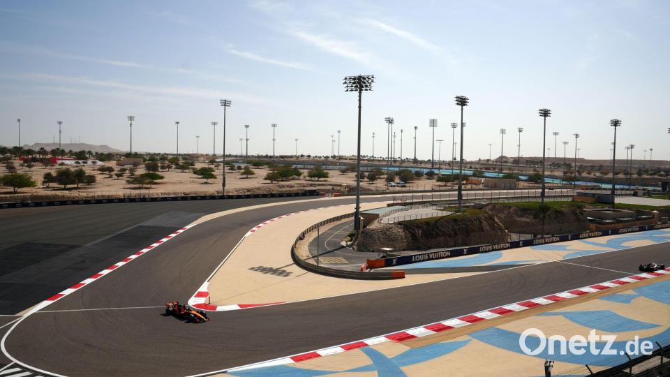 Auf dem Bahrain International Circuit wird 2026 offenbar nicht gefahren. (Archivbild) Bild: Bradley Collyer/PA Wire/dpa