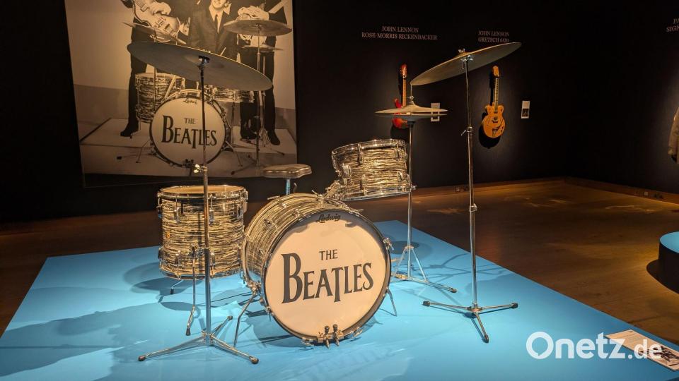 Auch historische Objekte der Beatles waren bei der Versteigerung des Auktionshauses Christie's in New York sehr begehrt. Bild: Philip Dethlefs/dpa
