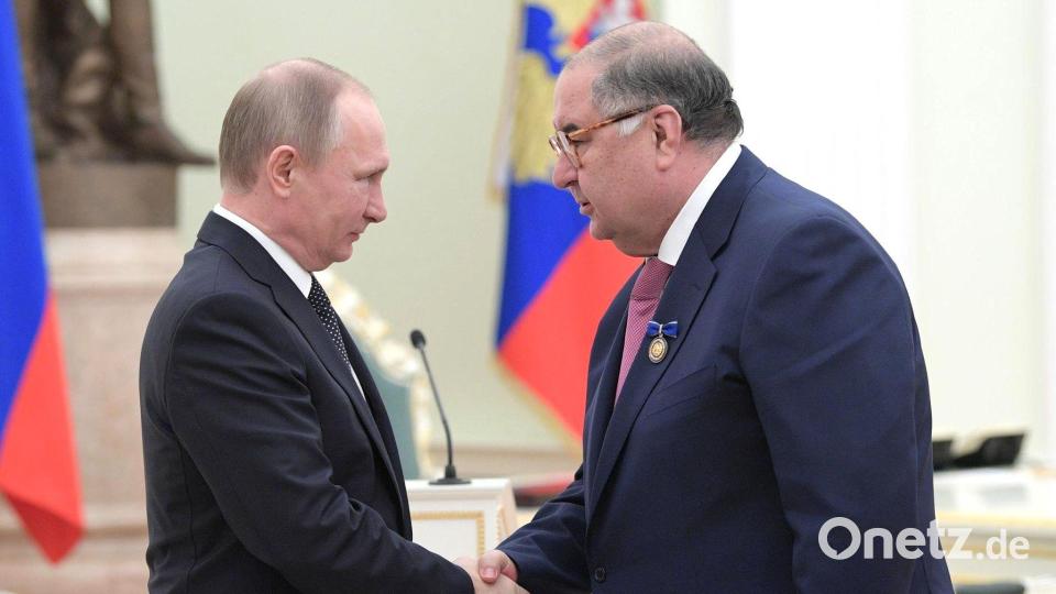 Alischer Usmanow wird von der EU bislang als kremlfreundlicher Oligarch mit besonders engen Verbindungen zu Präsident Wladimir Putin bezeichnet. (Archivbild) Bild: Aleksey Nikolskyi/Planet Pix via ZUMA Wire/dpa