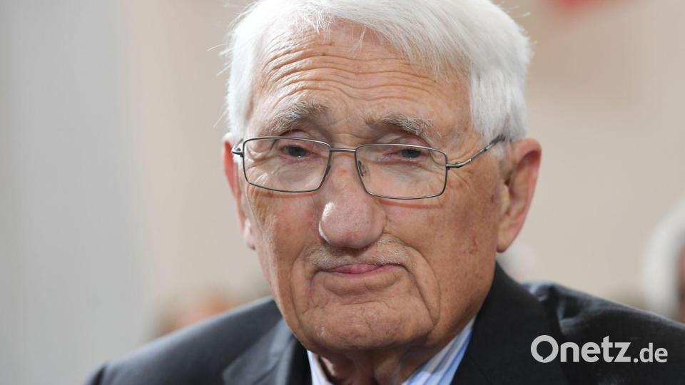 Jürgen Habermas ist mit 96 Jahren gestorben. (Archivfoto) Bild: Arne Dedert/dpa