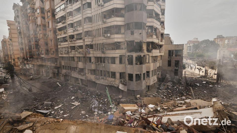 Der israelische Angriff auf den Libanon soll möglicherweise ausgeweitet werden. Bild: Hassan Ammar/AP/dpa