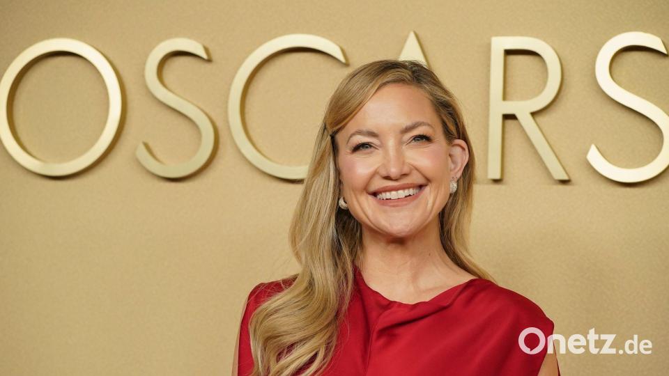 Oscar-Anwärterin Kate Hudson erhält den „Razzie Redeemer“-Preis. (Archivbild) Bild: Jordan Strauss/Invision/dpa