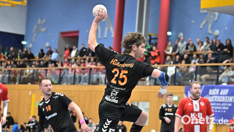 HG Amberg - HC Sulzbach-Rosenberg. Bild: Hubert Ziegler