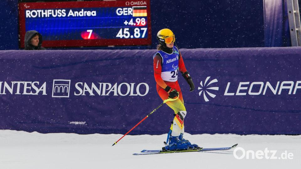 Nimmt zufrieden Abschied von Paralympics: Andrea Rothfuss. Bild: Philipp von Ditfurth/dpa