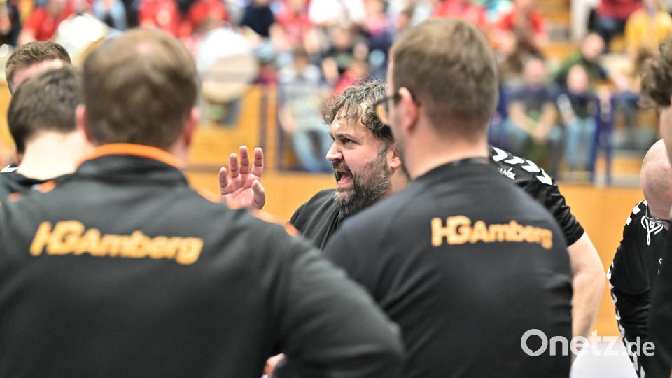 HG Amberg - HC Sulzbach-Rosenberg. Bild: Hubert Ziegler
