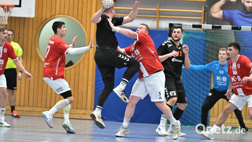 HG Amberg - HC Sulzbach-Rosenberg. Bild: Hubert Ziegler