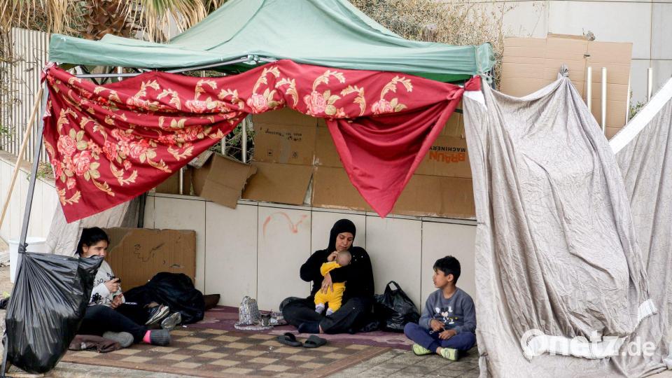 Im Libanon wurden Hunderttausende Menschen durch den Krieg vertrieben. (Archivbild) Bild: Marwan Naamani/dpa